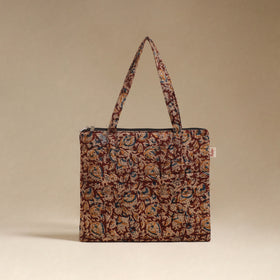 Maroon - Quilted Fabric Handcrafted Handbag 14