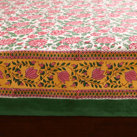 Sanganeri Hand Block Print Cotton Double Bedsheet Set (108 x 90 in) 40