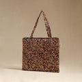 Maroon - Quilted Fabric Handcrafted Handbag 14