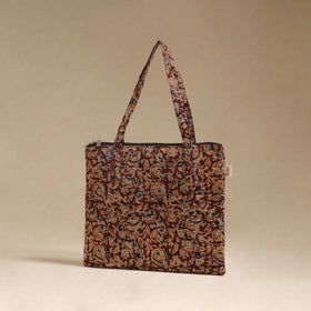Maroon - Quilted Fabric Handcrafted Handbag 14
