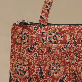 Orange - Quilted Fabric Handcrafted Handbag 21