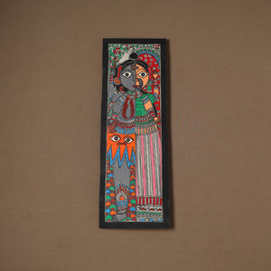 Handpainted Madhubani Painting by Santosh Paswan (22 x 7 in) 19