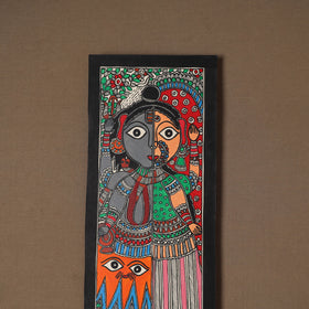 Handpainted Madhubani Painting by Santosh Paswan (22 x 7 in) 19