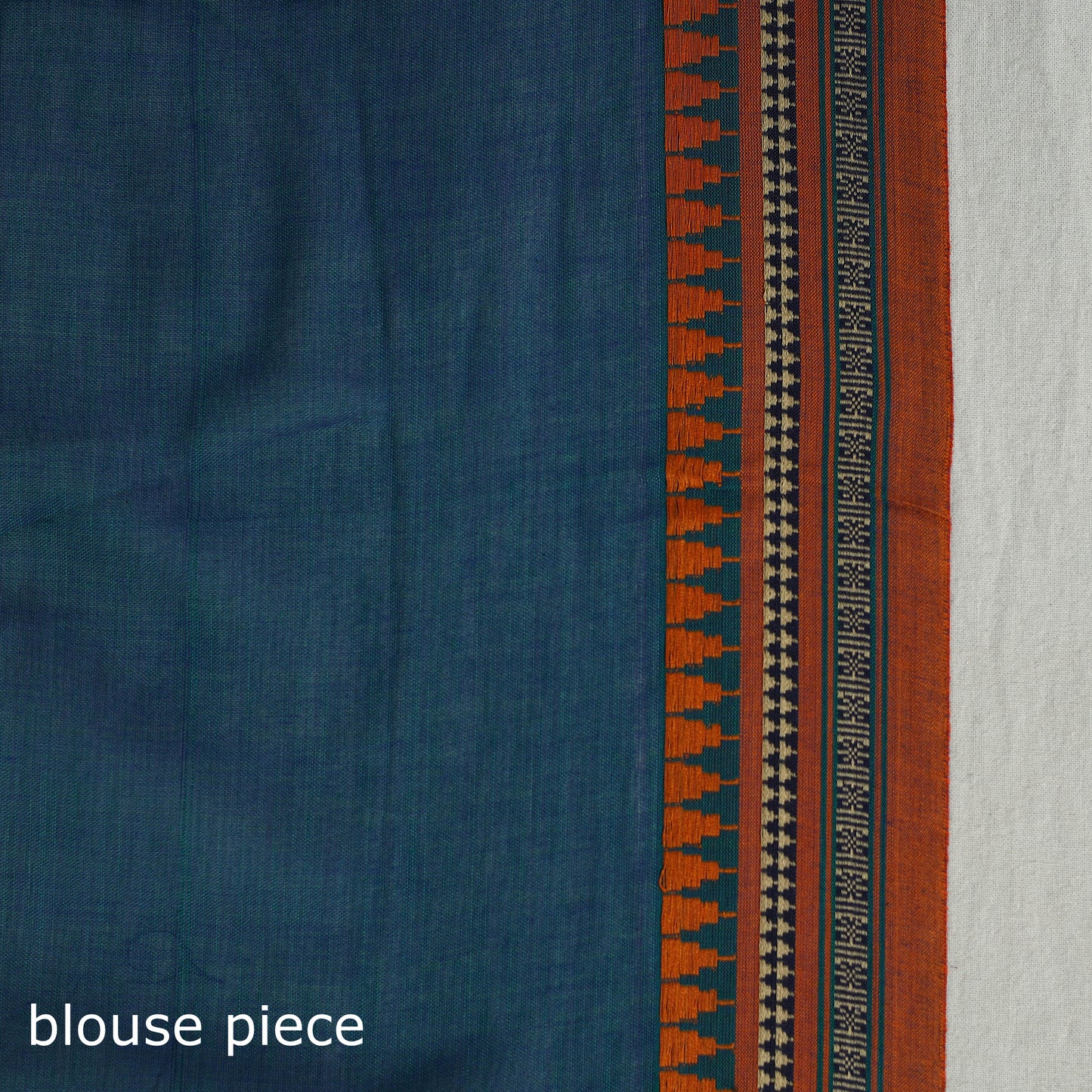 Mercerised Cotton Thread Border Dharwad Saree 38