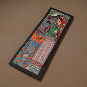 Handpainted Madhubani Painting by Santosh Paswan (22 x 7 in) 19