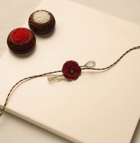 Handmade Crochet Work Rakhi