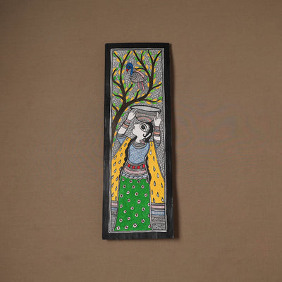 Handpainted Madhubani Painting by Santosh Paswan (22 x 7 in) 18