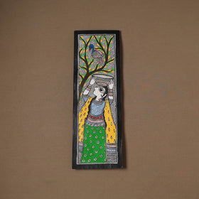 Handpainted Madhubani Painting by Santosh Paswan (22 x 7 in) 18