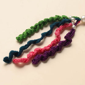 Handmade Crochet Work Lumba Rakhi