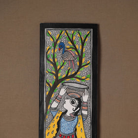 Handpainted Madhubani Painting by Santosh Paswan (22 x 7 in) 18