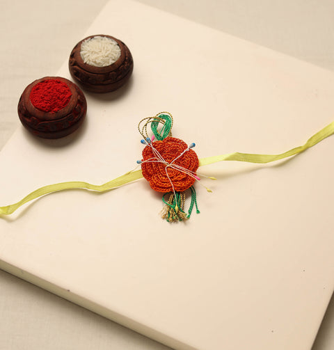Handmade Crochet Work Rakhi