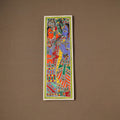 Handpainted Madhubani Painting by Santosh Paswan (22 x 7 in) 17