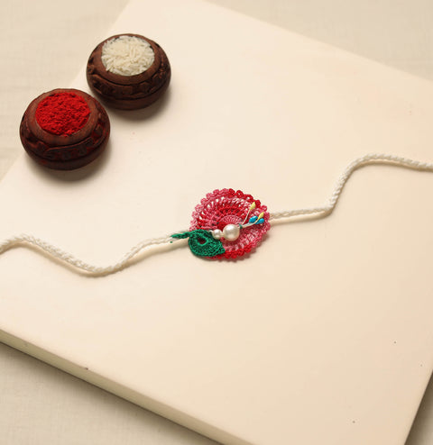Handmade Crochet Work Rakhi
