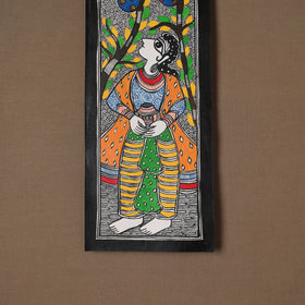 Handpainted Madhubani Painting by Santosh Paswan (22 x 7 in) 16