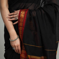 Mercerised Cotton Zari Border Dharwad Saree 41