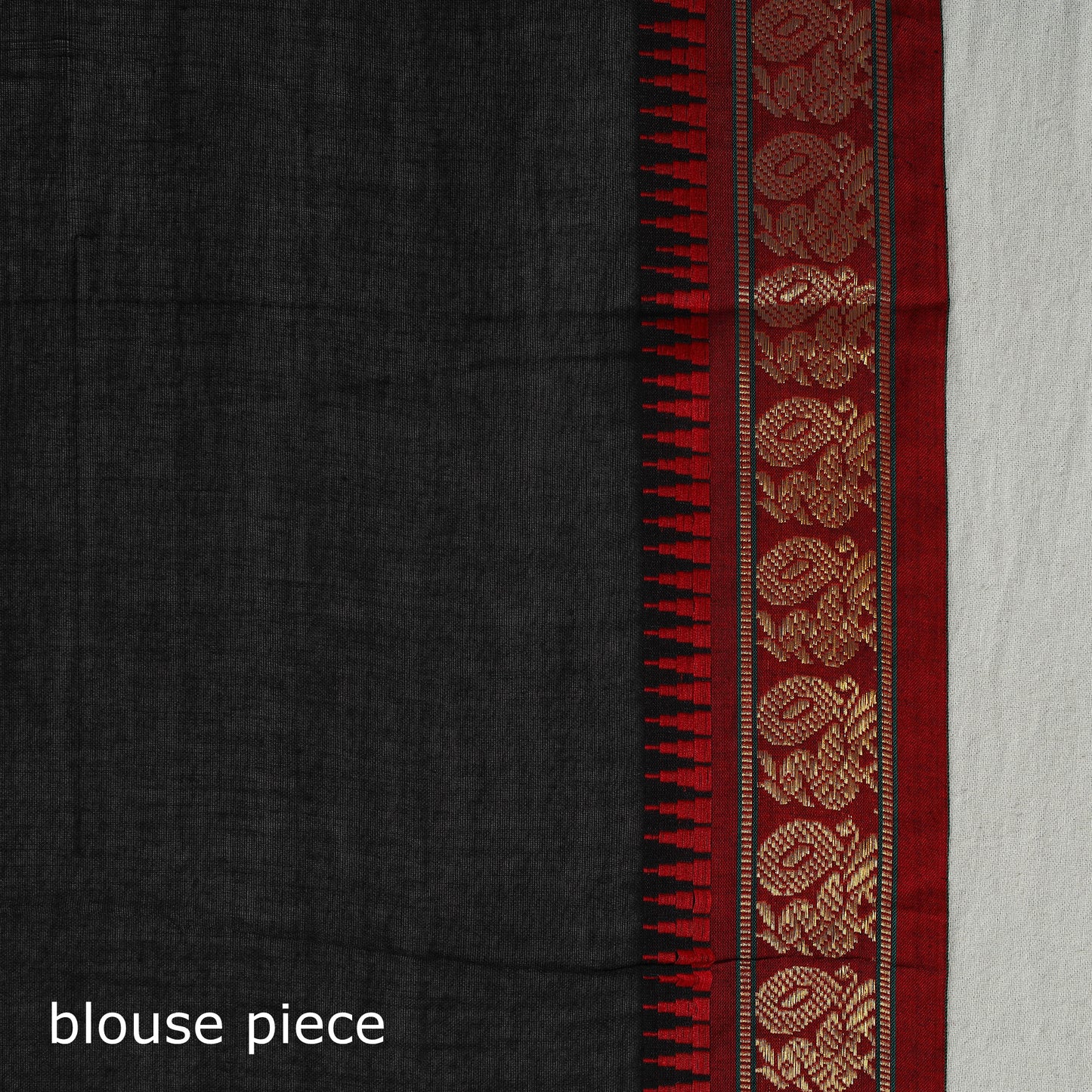 Mercerised Cotton Zari Border Dharwad Saree 41