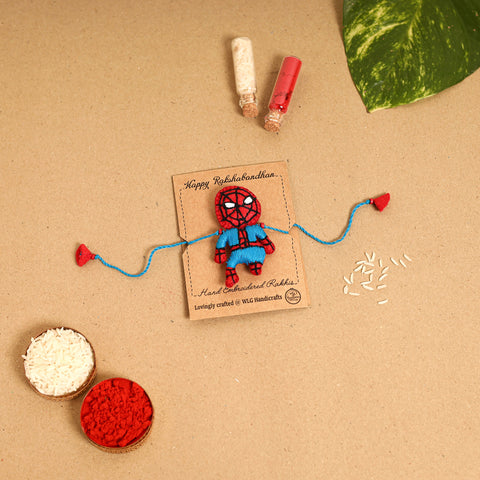  Spider-Man - Handmade Felt Kids Rakhi