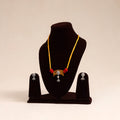 Yellow German Silver Fabart Necklace Set