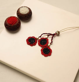 Handmade Crochet Work Lumba Rakhi