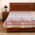 Sanganeri Hand Block Print Cotton Single Bedsheet (90 x 60 in) 55