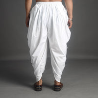 White - Plain Cotton Dhoti For Men's 06