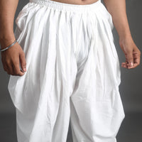 White - Plain Cotton Dhoti For Men's 06