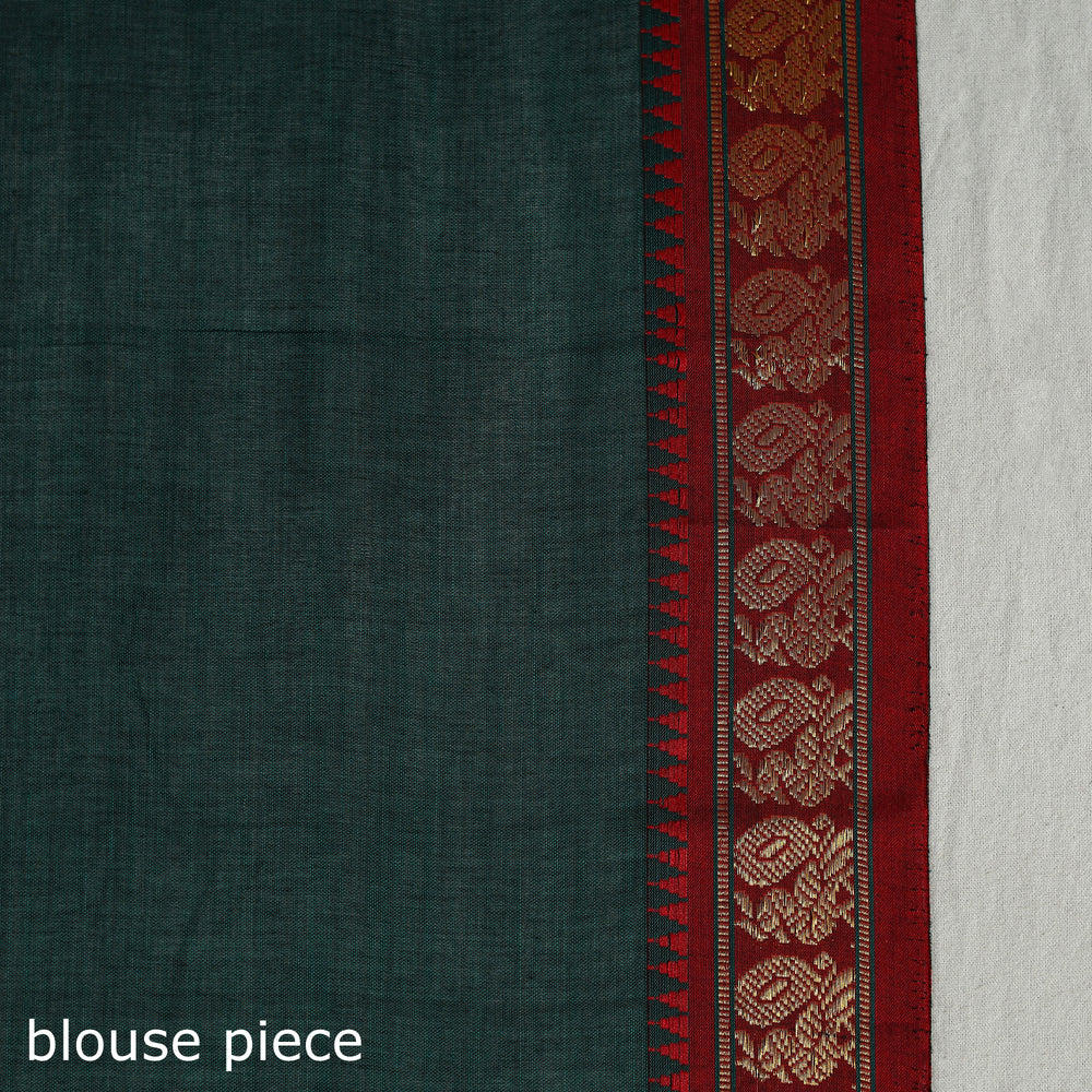 Mercerised Cotton Zari Border Dharwad Saree 44