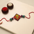 Ice Cream - Hand Embroidery Bead Work Rakhi