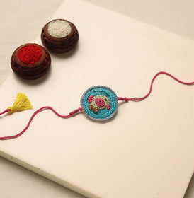 Handmade Crochet Work Rakhi