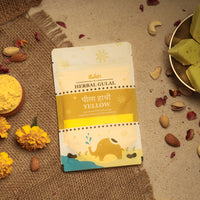 पीला हाथी ~ Yellow Organic and Herbal Holi Color / Gulal (50gm)