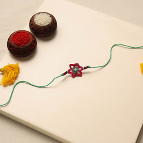 Handmade Crochet Work Rakhi