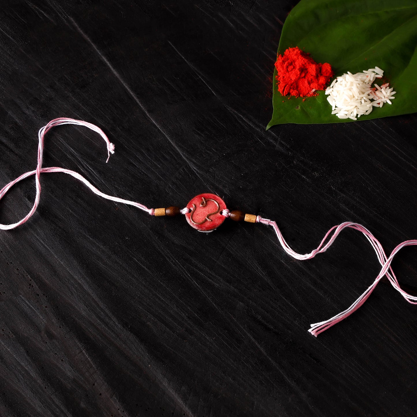 Di - Copper Enamel Work Rakhi by Ekibeki 39