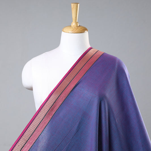 Prewashed Dharwad Cotton Thread Border Fabric