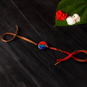 Rudra  - Copper Enamel Rakhi by Ekibeki 01