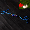 Om Rectangular - Copper Enamel Rakhi by Ekibeki 05