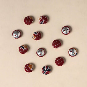  Handmade Fabric Button Small