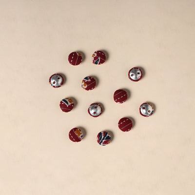 Handmade Fabric Button Small