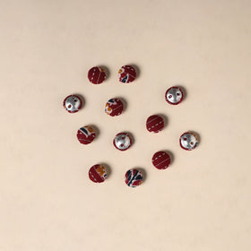  Handmade Fabric Button Small