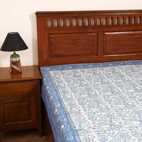 Sanganeri Hand Block Print Cotton Single Bedsheet (90 x 60 in) 62