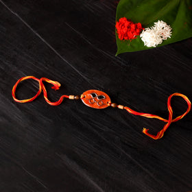 Much - Copper Enamel Rakhi by Ekibeki 10