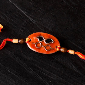 Much - Copper Enamel Rakhi by Ekibeki 10