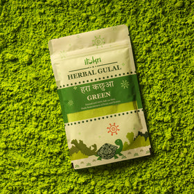  Green Organic Herbal Gulal Holi Colour (100gm)