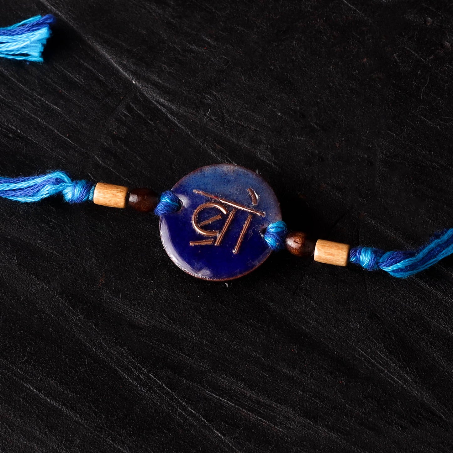 Bro - Copper Enamel Rakhi by Ekibeki 15