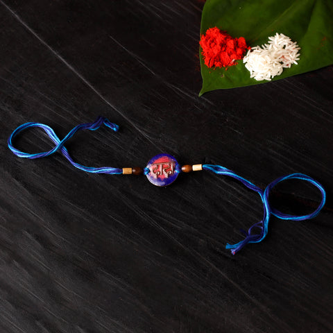 Dada - Copper Enamel Rakhi by Ekibeki 17