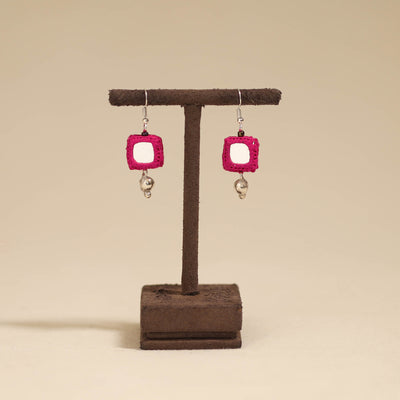 Banjara Embroidery Mirror Work Handmade Earrings 03