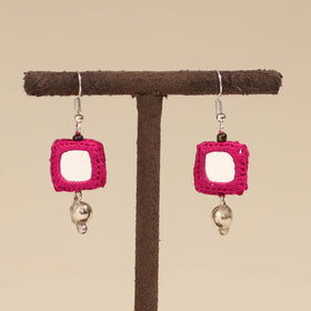 Banjara Embroidery Mirror Work Handmade Earrings 03