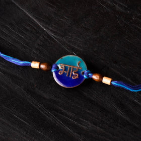 Bhai - Copper Enamel Rakhi by Ekibeki 18