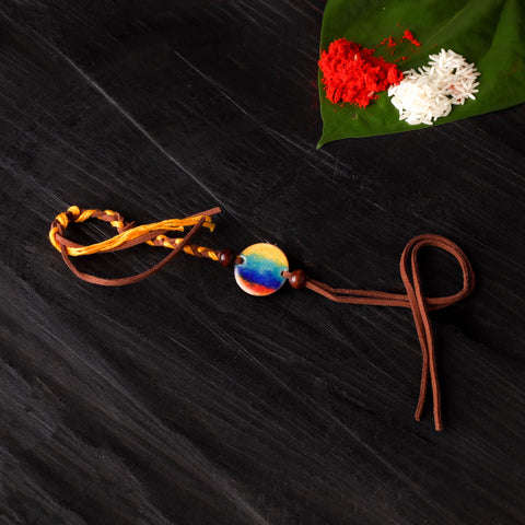 Indraa - Copper Enamel Rakhi by Ekibeki 22