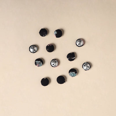  Handmade Fabric Button Small