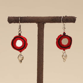 Banjara Embroidery Mirror Work Handmade Earrings 09